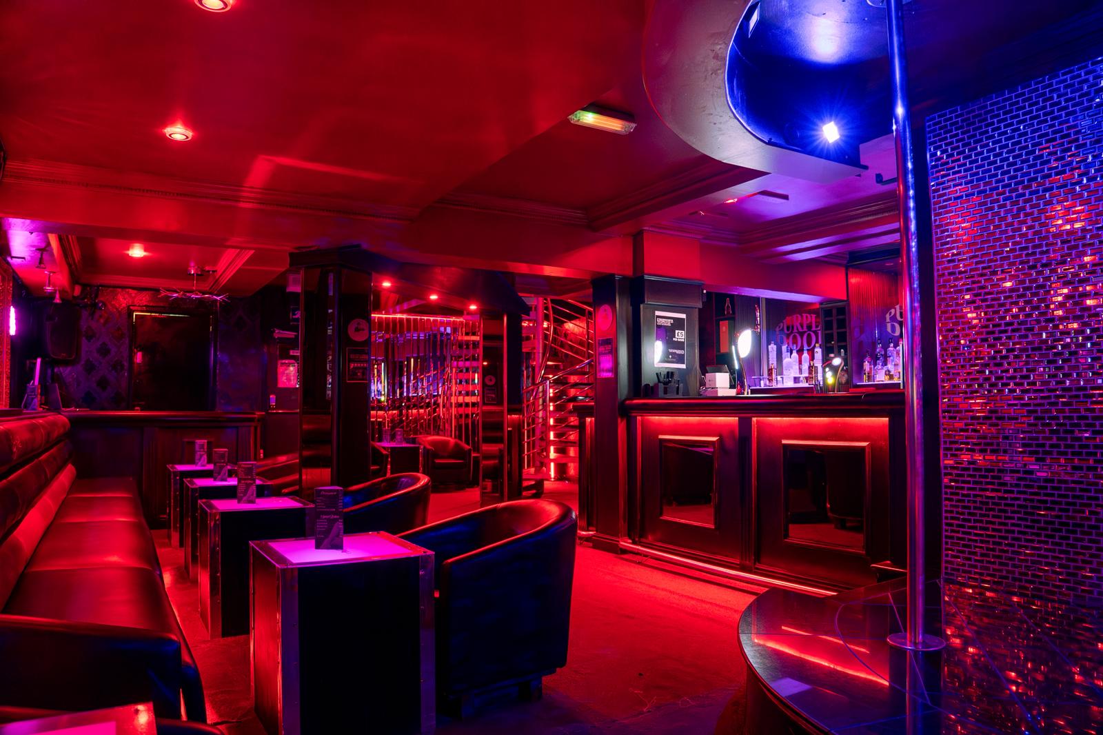The Purple Door Leeds exclusive atmosphere